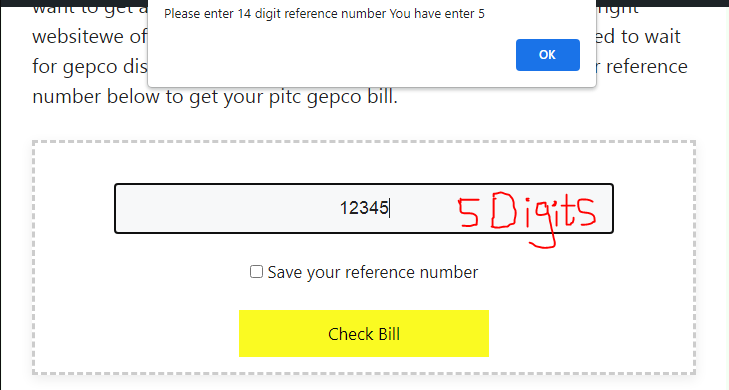 gapco bill error